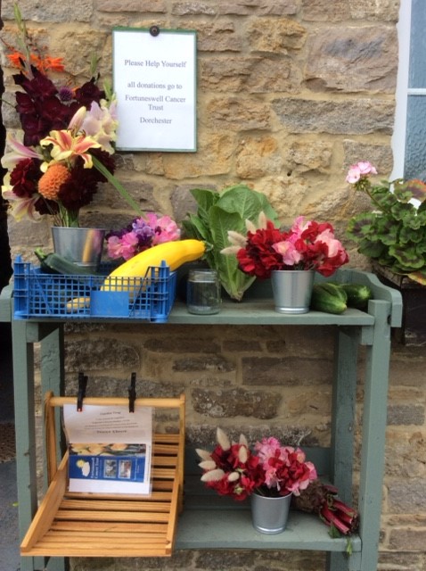 £704.69 raised by Burton Bradstock Allotment Association.