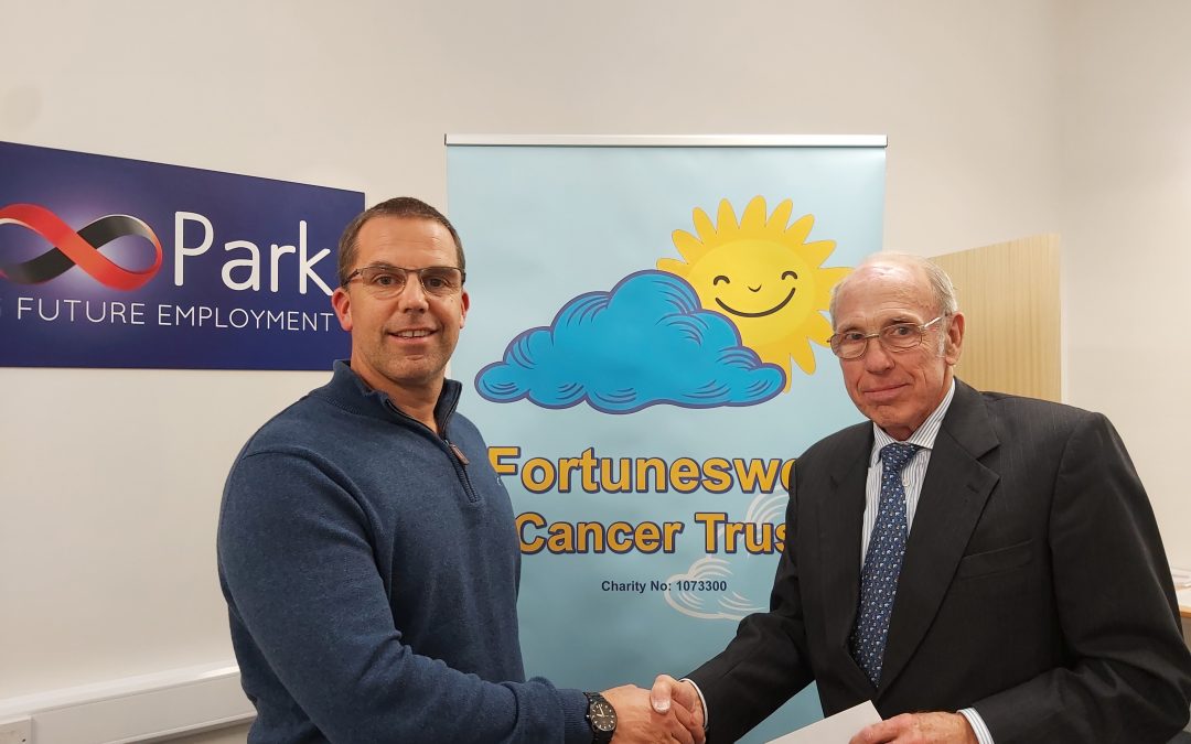 FORTUNESWELL CANCER TRUST RECEIVES A FESTIVE DONATION FROM LEADING COMMERCIAL PROPERTY DEVELOPER