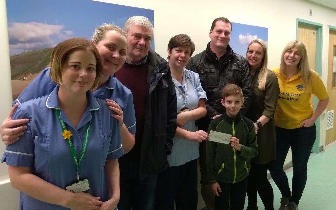 Fundraising runs in the Quickfall Family…..