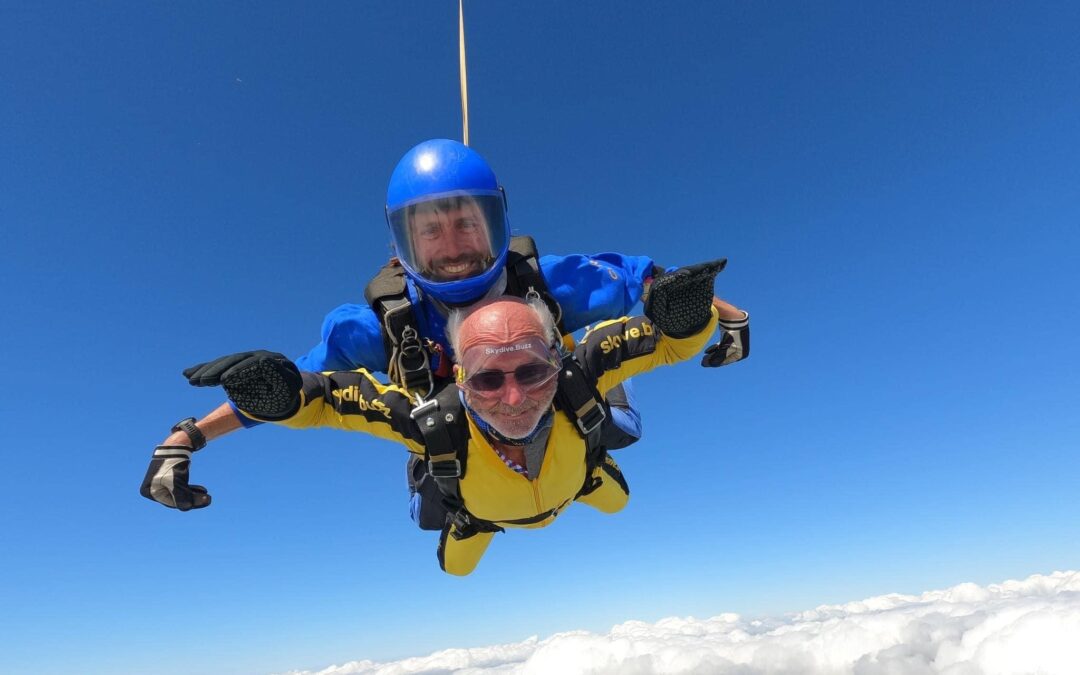 Skydive raises over £3,000