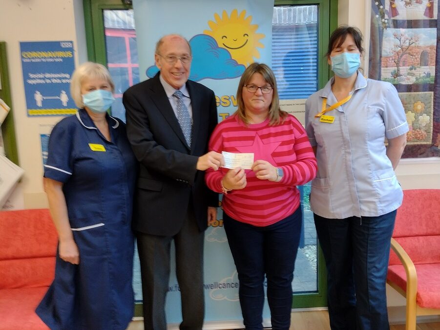 Knitting and craft work raises £1,475