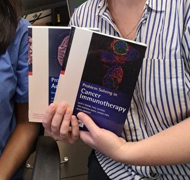 Presentation of text books to GP trainees