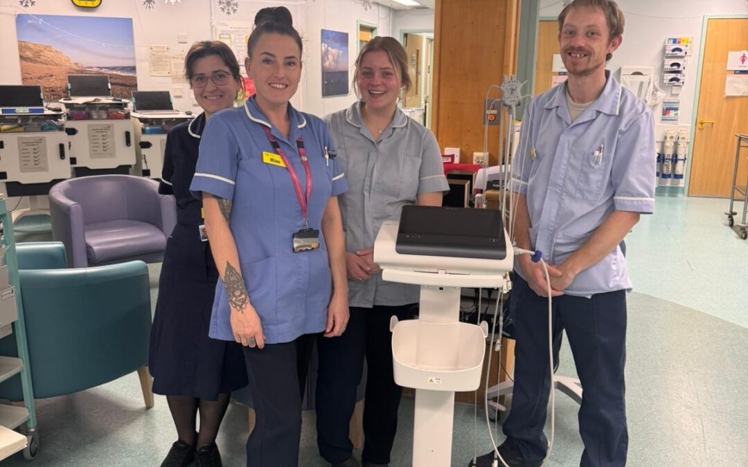 Legacy funds new ECG machine
